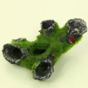 Aquarium landscaping moss like trunk spawning shelter small fish and shrimp nest