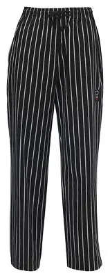 Chef Pants, Chalk Stripe, XL (12 Each)