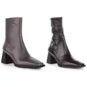 Vagabond Hedda Block Heel Square Toe Womens Boots Black UK 3 - 8