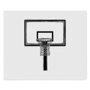 2 x 'Basketball Net and Backboard' Lens Cleaning Cloths (LC00032230)
