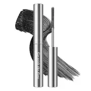 Washable Metal Rod Mascara Black Curling Iron Wand Mascara Non-Clumping