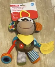 SKIP HOP Bandana Buddies Monkey Baby Activity Toy Teether