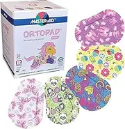 Ortopad® Bamboo Girls Eye Patches, 50/box (Regular Size, 4+ yrs) Ice Cream Pack