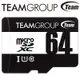 Team 十銓 64GB 100MB/s microSDXC UHS-I C10 記憶卡