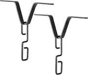 Rain Chain Install Hook, 15.5x15x3 cm Rain Chain Hook with Adapter Rust Resistant, Rain Chain Gutter Adapter, for Different Weather Conditions(Black)