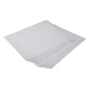 Glitter EVA Foam Sheets Silver Tone Self Adhesive 15.7 x 11.8 Inch 1.6mm 10 Pcs