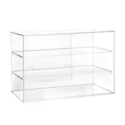 Cake Display Cabinet Acrylic Bakery Donuts Cupcake Stand Case Unit Holder Muffin Donut Pastries 3-Tier Large 5mm Thick