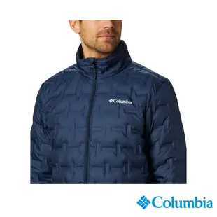 Columbia 哥倫比亞 男款-Delta Ridge 鋁點保暖650FP羽絨立領外套-黃色 UWE09550YL/HF