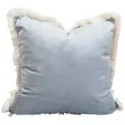 LVD Cushion Velvet Cornflower Throw Pillow Home/Lounge/Sofa Decor 45cm Sqr