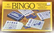 BINGO 40 Card Classic Game - Up to 40 Players - Vintage 1981 Whitman - SEALED!