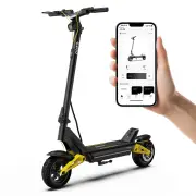 [EU Direct] OOTD S10 Electric Scooter 48V 20AH Battery 1400W Motor 10inch Tires 70KM Max Mileage 120KG Max Load APP E-Sc
