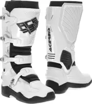 Acerbis Whoops Motocross Boots, white, Size 42 for Men