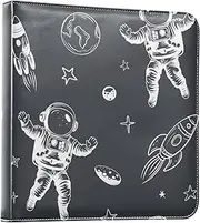 Black and White Astronaut Photo Album Photo Book Self Adhesive Photo Albums Book Photo Albums For 4x6, 6x8