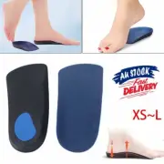 3/4 Fallen Orthotic Arch Arches Support Insoles Flat Feet For Plantar Fasciitis
