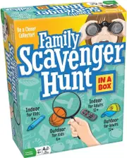 Outset Media Family Scavenger Hunt Card Game 2+ Players Ages 6+ (OUT11172)