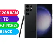 Samsung Galaxy S23 ULTRA 5G (1TB, Black) Australian Stock - As New