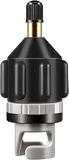 Inflatable Boat SUP Pump Adaptor Vashly Air Pump Converter Standard Schrader Conventional Pump Adaptor Air Valve Adapter Pumping Head Connector for Inflatable Rowing Boat,Stand Up Paddle Board,Kayak