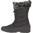 KAMIK MOMENTUM-3 Snow Seam-Sealed Waterproof Plush-Fur Collar Boots BLACK (7,