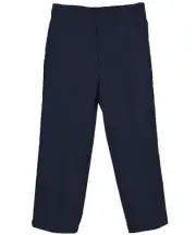 Boys Navy Pants E53606 Genuine Flat Front School Uniforms Sizes 4 to 20