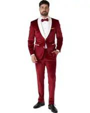 Opposuit Velvet Vibes Tuxedo Premium Mens Christmas Costume