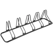 CD Bicycle Floor Type Adjustable 5 Bike Parking Rack Stand - for MTB Road Bikes