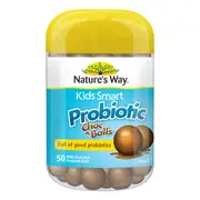 [Nature's Way] Natures Way Kids Smart Probiotic Choc Balls 50 Pack