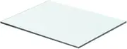 Shelf Panel Glass Clear 40x25 cm Wall Furniture