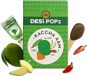 GO DESi Raw Mango Lollipops | 40 Pieces | Fruit Candy | Desi Pops | Fruit Snacks | Sour Candies | Raw Mango