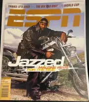 ESPN - Cover; KARL MALONE " JAZZED"- issue #24, O/S-6/15/1998