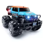 1601AMP Amphibious RC Trucks, 1:10 Large Waterproof Monster Truck for Blue