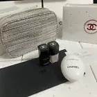 ❤️Chanel Limited EDITION HOLIDAY 2022 STAY POLISHED GIFT SET TWEED POUCH NEW.