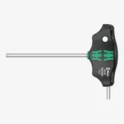Wera 023338 Metric Hex-Plus T-handle with Holding Function, 4.0 x 100mm