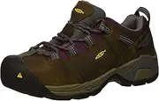 [KEEN Utility] Utility Womens 1020036 Utility Women's Detroit Xt Steel Toe Industrial Shoe, Cascade Brown/Amaranth, 7 M US 7