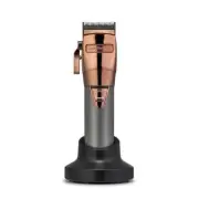 Babyliss Pro Rose Gold Super Motor Cordless Clipper Lithium Battery Heavy Duty