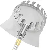 Fruit Picker With Basket - Metal Cherry Picker Head - Metal Fruit Picker Head, Fruit Catcher, Ancillary Tool, Portable Basket For Harvest Picking Cherries, Pears