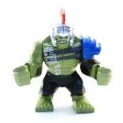 Lego Hulk 76088 Big Figure with Silver Helmet Super Heroes Minifigure CUSTOM CMF