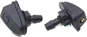 2 Pack Car Windshield Washer Wiper Water Jet Spray Nozzle Windscreen Washer Jets，for Mitsubishi Lancer Outlander Pajero