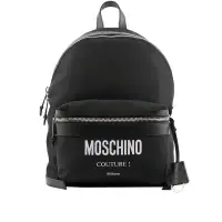 在飛比找環球Online優惠-【MOSCHINO】Logo 尼龍口袋後背包(黑色)