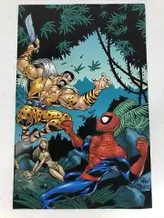 Marvel Selects Spider-Man #5 COVER vs Kraven Marvel Comics Mini Poster 6.5x10