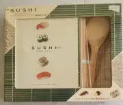 The Sushi Made Easy book & Kit New in Box