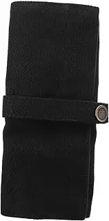 AKOOSY Travel Jewelry Organizer Roll Watch Band Storage Pouch Canvas Material Design Lightweight and Washable for Travel and Home Use