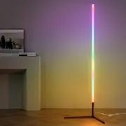 150CM Artiss RGB LED Floor Lamp Remote Control Corner Light Stand Gaming Room