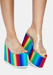 [AZALEA WANG] Fly Platform Sandals