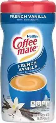 Nestle Coffee-mate Coffee Creamer,French Vanilla 15oz powder creamer