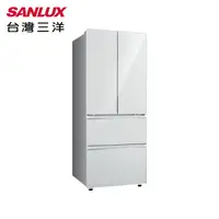 在飛比找松果購物優惠-【SANLUX 台灣三洋】312L 四門對開 變頻 電冰箱 