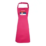 Serbia -Country Flag Nationality Kids Childrens Kitchen Apron