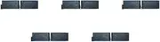 Set of 5 Wood Grain Partitions (Medium) 6.1 inches (15.4 cm) [Shokado]