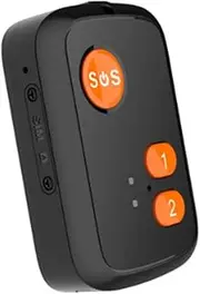 RETROGOO GPS + Beidou Tracker RF-V51 WiFi Compatible with 4G LTE/3G WCDMA/2G GSM SOS Alarm Two-Way Voice Tracking Waterproof(B)