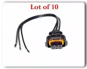 10 Kit Multi Purpose Electric Connector 3 Blades For: BMW GM Chrysler Mercedes (for: Chrysler)