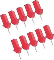 jojofuny 25Pcs Decorative Wood Pushpins with Arrow Design Thumbtack for Cork Boards Photos Memos and DIY Projects for Home Office and School Use